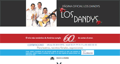 Desktop Screenshot of losdandys.com.mx
